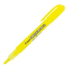 CANETA MARCA TEXTO PILOT LUMICOLOR